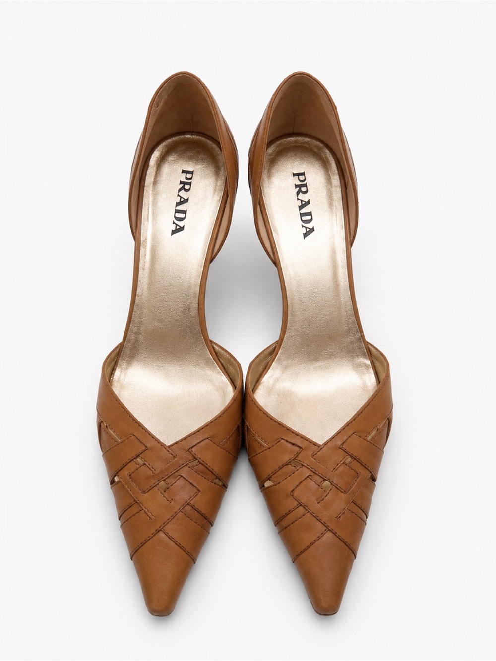 Vintage Prada leather Heels